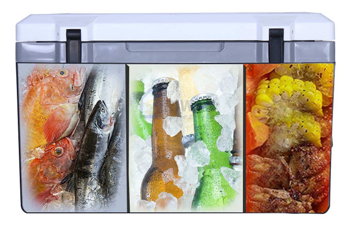 GiNT Cooler box กระติกน้ำแข็ง ถังแช่อเนกประสงค์ ถังแช่แบบพกพา ขนาด 50