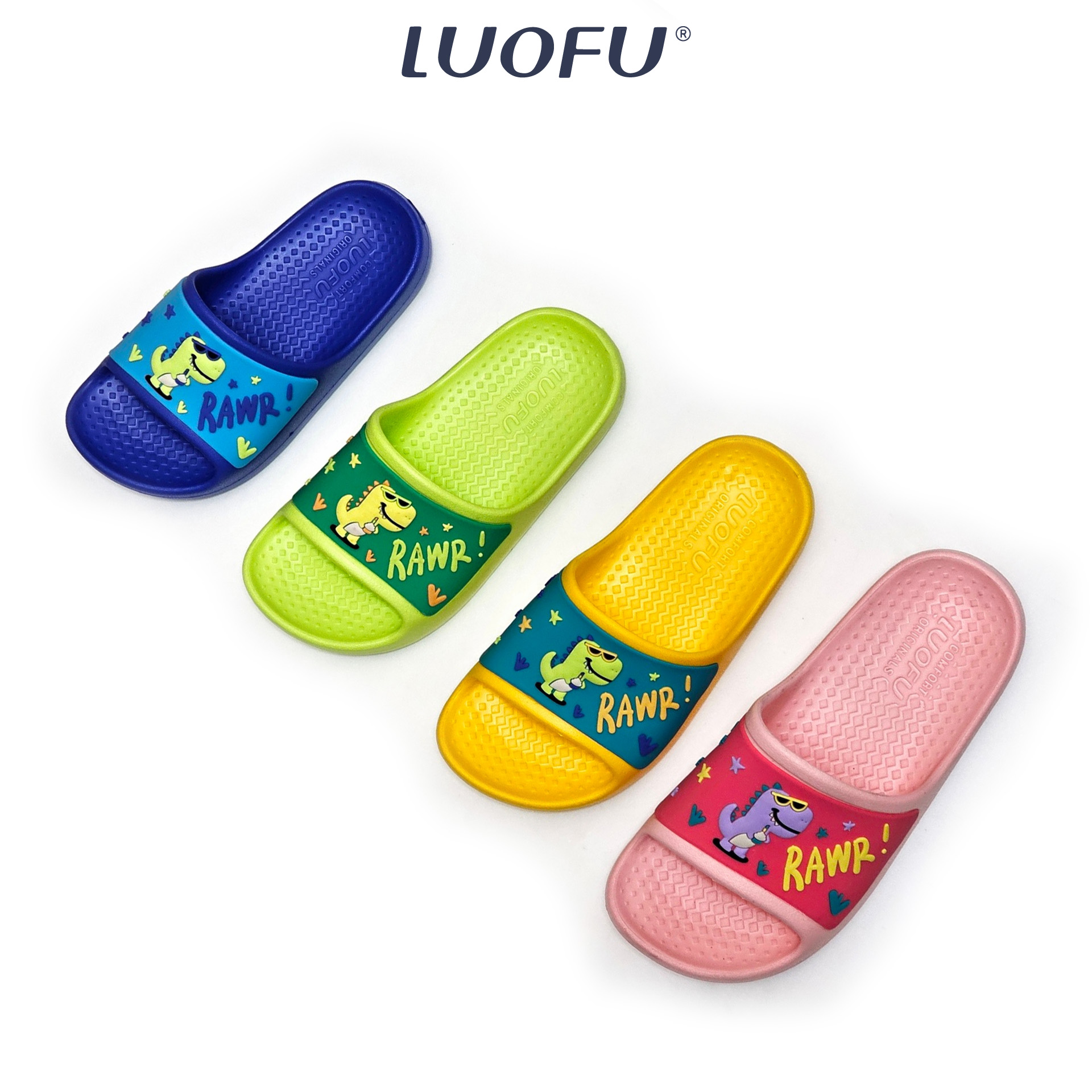 LUOFU รองเท้าแตะเด็ก รองเท้าลำลอง สวมใส่สบายเท้า รองเท้าแฟชั่น  รหัส E8111